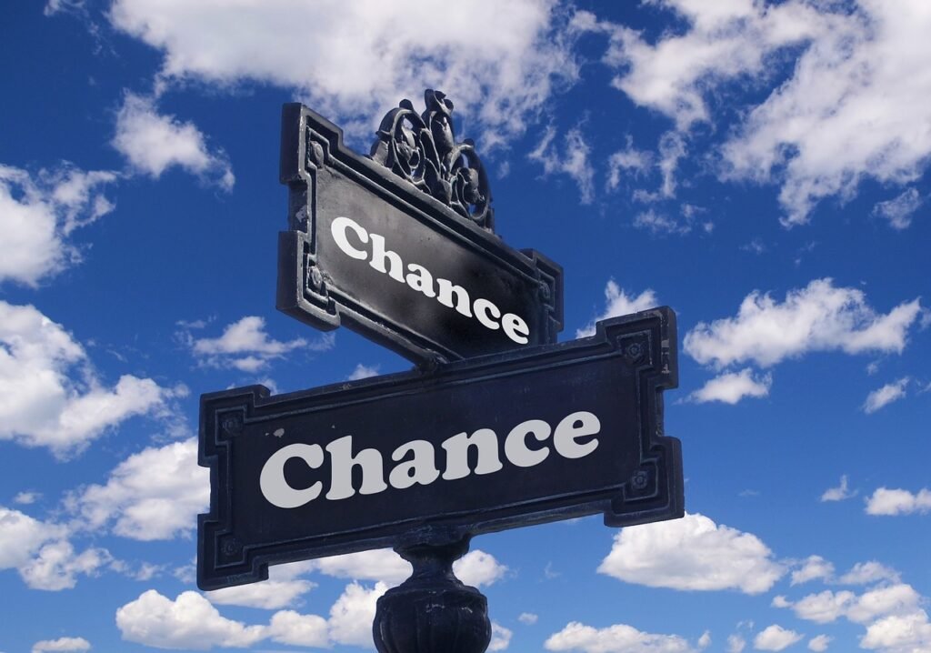 chance, alternative, direction, left, right, a notice, traffic signs, decision, selection, option, choice, another way, opportunities, board, career, change, rethinking, thought process, perspective, chance, chance, chance, chance, chance, change